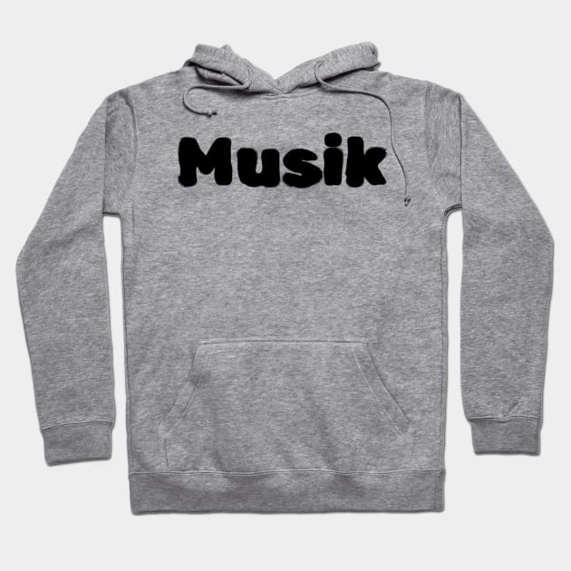 Musik Music Lover Musician Gift Hoodie by musicgeniusart